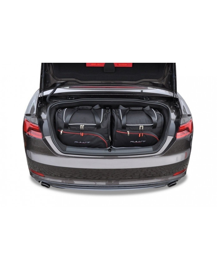 KJUST set of car trunk bags - AUDI A5 CABRIO F5 2017-2018 4PCS