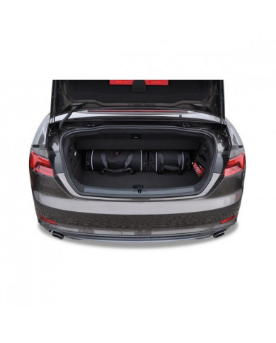 KJUST set of car trunk bags - AUDI A5 CABRIO F5 2017-2018 4PCS