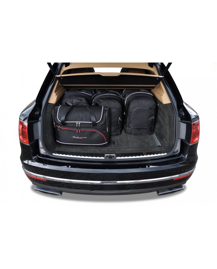 KJUST set of car trunk bags - BENTLEY BENTAYGA I (4V1) 2016+ 5PCS