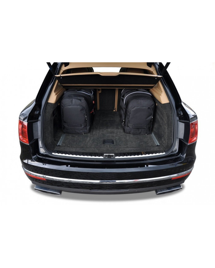 KJUST set of car trunk bags - BENTLEY BENTAYGA I (4V1) 2016+ 5PCS