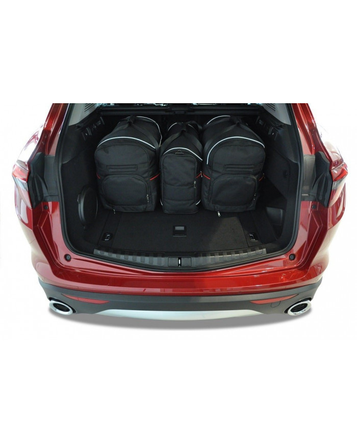 KJUST-Set Autotaschen für den Kofferraum - ALFA ROMEO STELVIO I (949) 2017+ 5PCS
