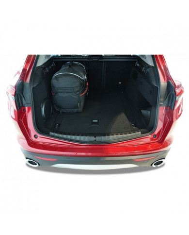 KJUST set of car trunk bags - ALFA ROMEO STELVIO I (949) 2017+ 5PCS