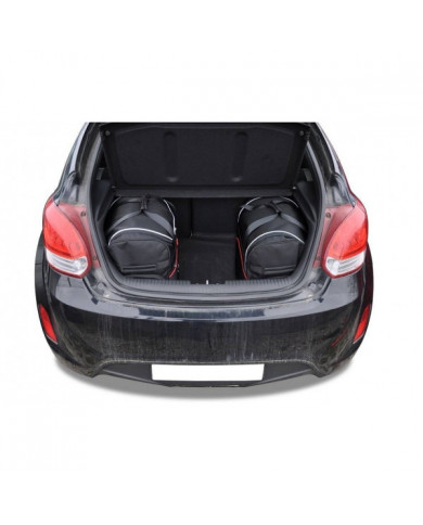  Zestaw toreb samochodowych na bagażnik KJUST - HYUNDAI VELOSTER COUPE I (FS) 2011-2014 3PCS