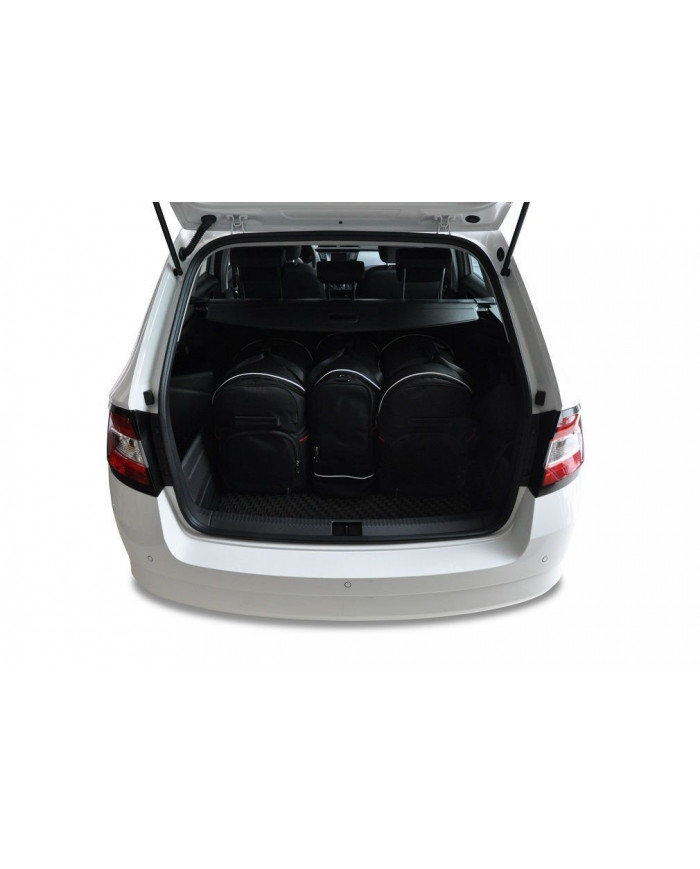 KJUST-Set Autotaschen für den Kofferraum - SKODA FABIA KOMBI III 2014-2021 5PCS