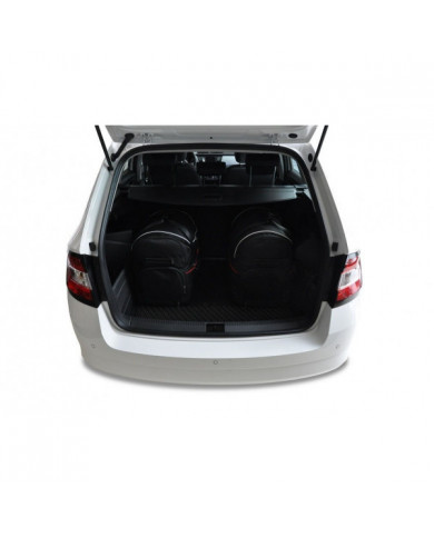 KJUST-Set Autotaschen für den Kofferraum - SKODA FABIA KOMBI III 2014-2021 5PCS