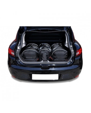 KJUST set of car trunk bags - RENAULT CLIO IV 2012-2019 3PCS