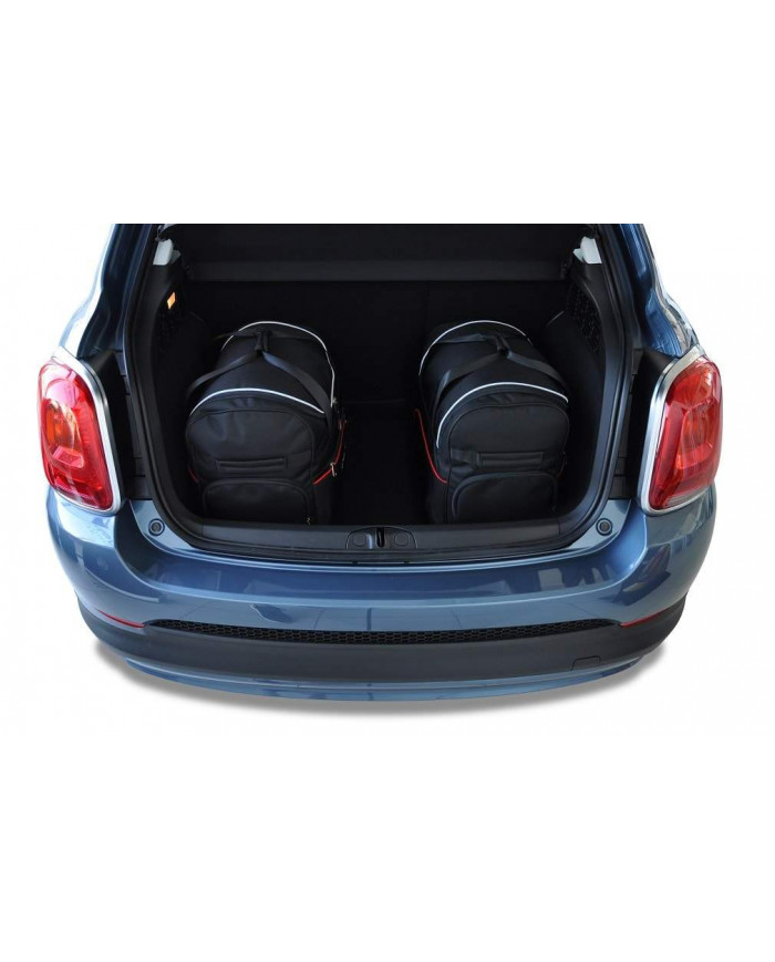 KJUST-Set Autotaschen für den Kofferraum - FIAT 500X I 2014+ 3PCS