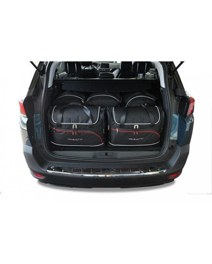 KJUST sada autotašek do kufru - PEUGEOT 5008 II (P87E) 2017+ 5PCS