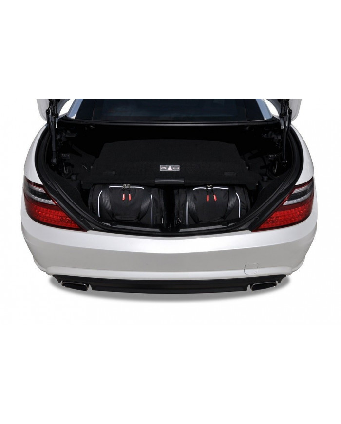 KJUST-Set Autotaschen für den Kofferraum - MERCEDES-BENZ SLK R172 2011-2015 2PCS
