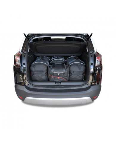 KJUST sada autotašek do kufru - OPEL CROSSLAND X A (P17) 2017+ 4PCS