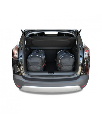 KJUST sada autotašiek do kufra - OPEL CROSSLAND X A (P17) 2017+ 4PCS