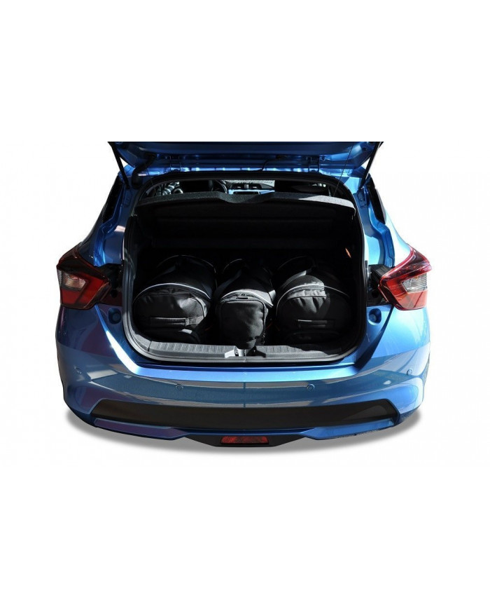 KJUST set of car trunk bags - NISSAN MICRA V 2017+ 3PCS