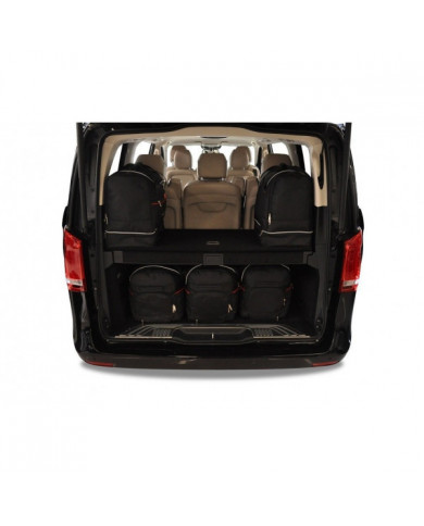  Zestaw toreb samochodowych na bagażnik KJUST - MERCEDES-BENZ V LONG W447 2015+ 7PCS