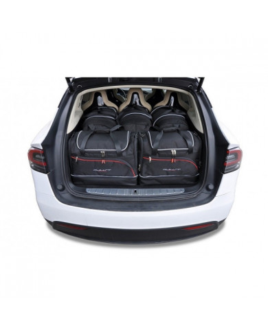 KJUST-Set Autotaschen für den Kofferraum - TESLA MODEL X EV I (5YJX) 2016+ 5PCS