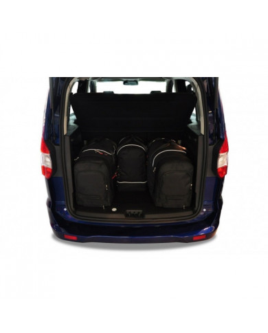 KJUST set of car trunk bags - FORD TOURNEO COURIER I 2014+ 4PCS