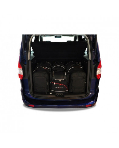 KJUST set of car trunk bags - FORD TOURNEO COURIER I 2014+ 4PCS
