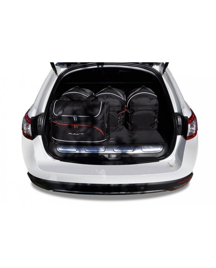 KJUST autótáska készlet a csomagtartóhoz - PEUGEOT 508 RHX HEV I 2012-2014 5PCS
