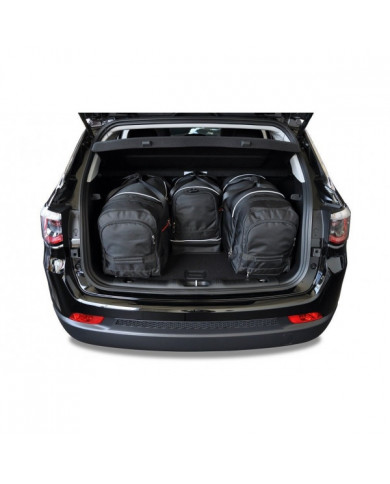 KJUST-Set Autotaschen für den Kofferraum - JEEP COMPASS II (MP/522) 2017+ 4PCS