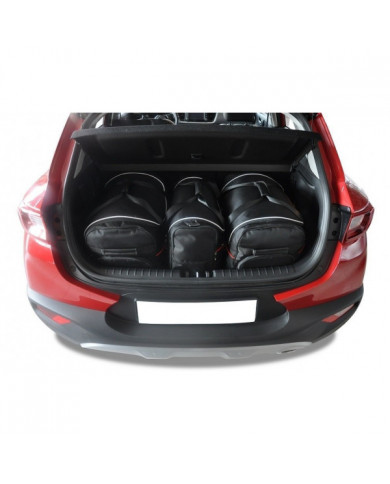 KJUST set of car trunk bags - KIA STONIC I 2017+ 3PCS