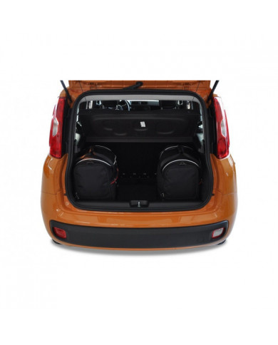 KJUST set of car trunk bags - FIAT PANDA III 2012+ 3PCS