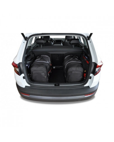 KJUST set of car trunk bags - SKODA KAROQ I 2017+ 4PCS