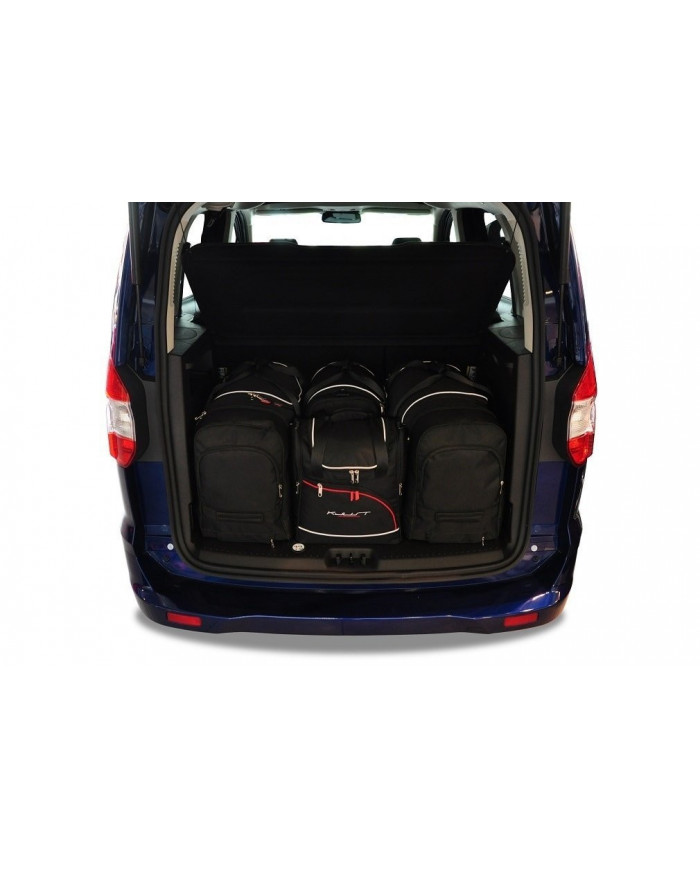 KJUST-Set Autotaschen für den Kofferraum - FORD TOURNEO COURIER I 2014+ 4PCS