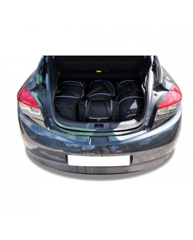 KJUST-Set Autotaschen für den Kofferraum - RENAULT MEGANE COUPE III 2008-2016 4PCS