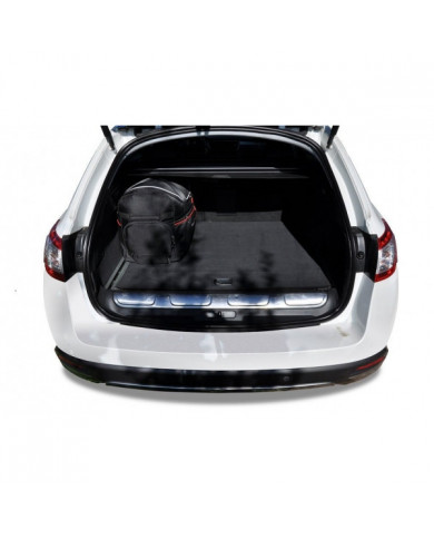KJUST set of car trunk bags - PEUGEOT 508 RHX HEV I 2012-2014 5PCS