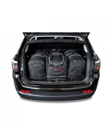 KJUST sada autotašek do kufru - JEEP COMPASS II (MP/522) 2017+ 4PCS