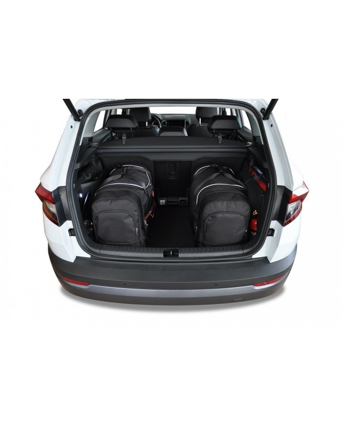 KJUST set of car trunk bags - SKODA KAROQ I 2017+ 4PCS