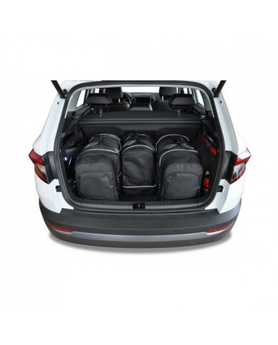KJUST set of car trunk bags - SKODA KAROQ I 2017+ 4PCS