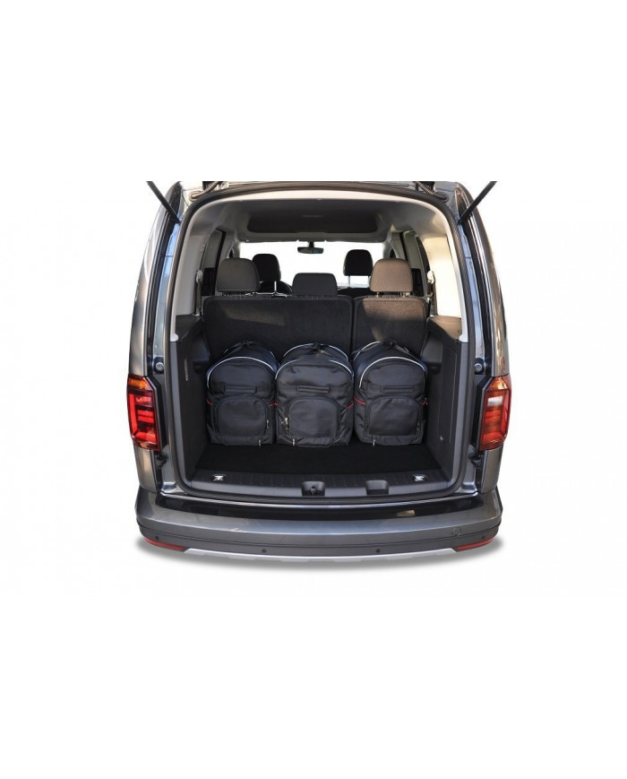 KJUST sada autotašek do kufru - VW CADDY 5 IV 2015-2020 5PCS