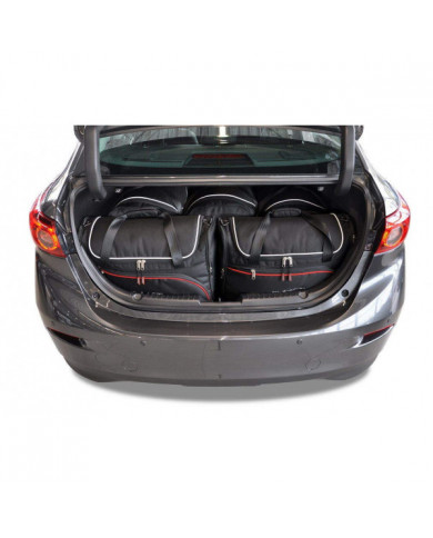 KJUST sada autotašek do kufru - MAZDA 3 LIMOUSINE III 2013-2018 5PCS