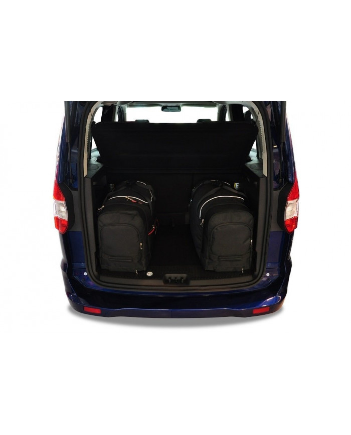 KJUST-Set Autotaschen für den Kofferraum - FORD TOURNEO COURIER I 2014+ 4PCS