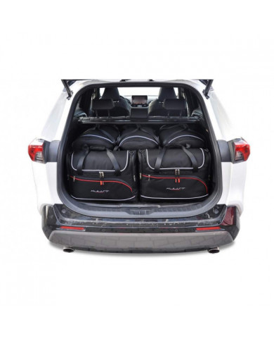 KJUST sada autotašek do kufru - TOYOTA RAV4 HEV V (H5) 2018+ 5PCS