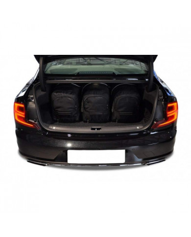 KJUST set of car trunk bags - VOLVO S90 HEV II (234) 2016+ 5PCS