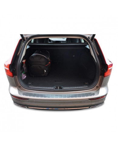 KJUST set of car trunk bags - VOLVO V60 CROSS COUNTRY II (227) 2018+ 5PCS
