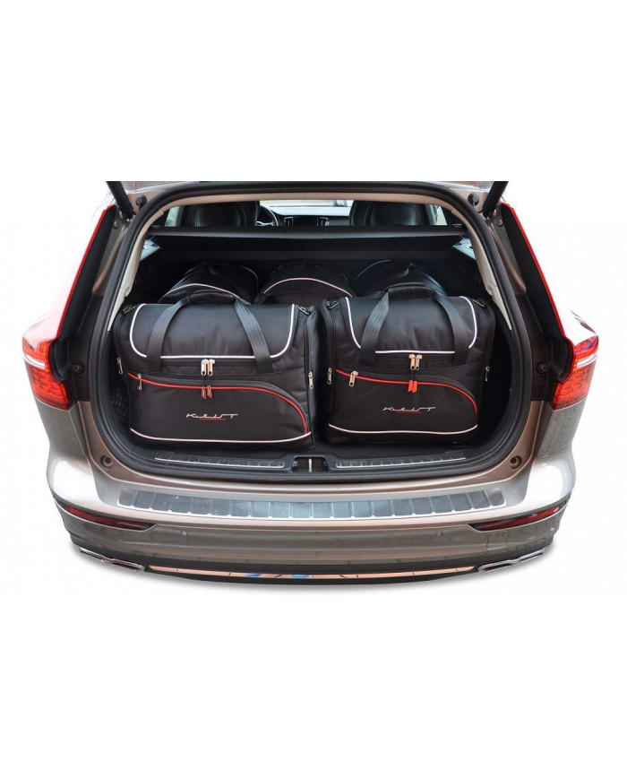 KJUST set of car trunk bags - VOLVO V60 PHEV II (225) 2019+ 5PCS