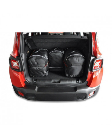 KJUST-Set Autotaschen für den Kofferraum - JEEP RENEGADE MHEV I (BU/520) 2022+ 4PCS