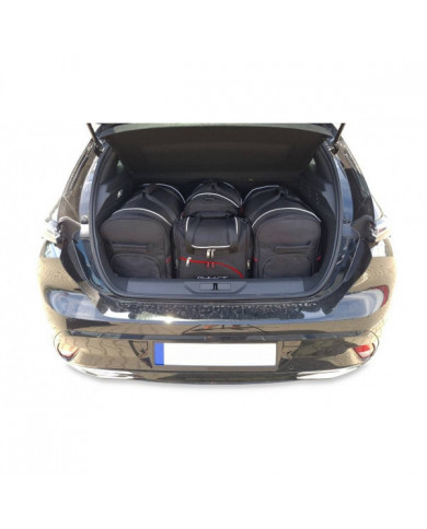 Zestaw toreb samochodowych na bagażnik KJUST - PEUGEOT 308 HATCHBACK III (P5) 2021+ 4PCS
