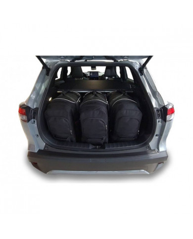 KJUST set of car trunk bags - TOYOTA COROLLA CROSS HEV I 2022+ 3PCS