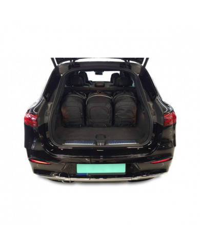 KJUST-Set Autotaschen für den Kofferraum - MERCEDES-BENZ EQS SUV EV X296 2022+ 5PCS