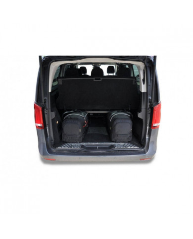 KJUST sada autotašek do kufru - MERCEDES-BENZ EQV EXTRA LONG W447 A3 2020+ 7PCS