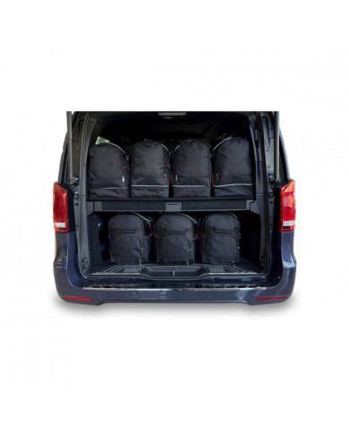 KJUST sada autotašek do kufru - MERCEDES-BENZ EQV LONG W447 A2 2020+ 7PCS