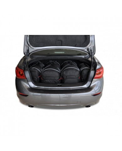 KJUST autótáska készlet a csomagtartóhoz -INFINITI Q50 HEV V37 2013-2017 4PCS