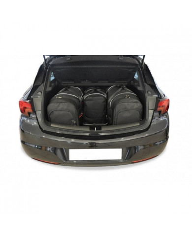 KJUST set of car trunk bags - OPEL ASTRA 5 HATCHBACK K (B16) 2015-2021 4PCS
