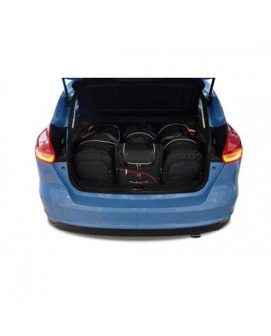 Zestaw toreb samochodowych na bagażnik KJUST - FORD FOCUS 5 HATCHBACK III 2011-2018 4PCS