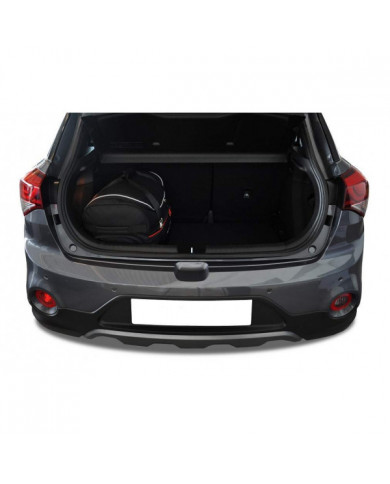 KJUST set of car trunk bags - HYUNDAI i20 II 2014-2020 3PCS