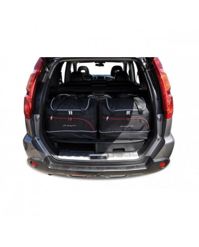 KJUST sada autotašek do kufru - NISSAN X-TRAIL II 2007-2014 5PCS