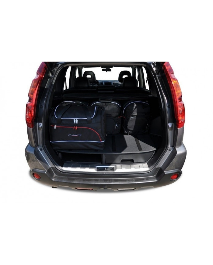 KJUST sada autotašek do kufru - NISSAN X-TRAIL II 2007-2014 5PCS
